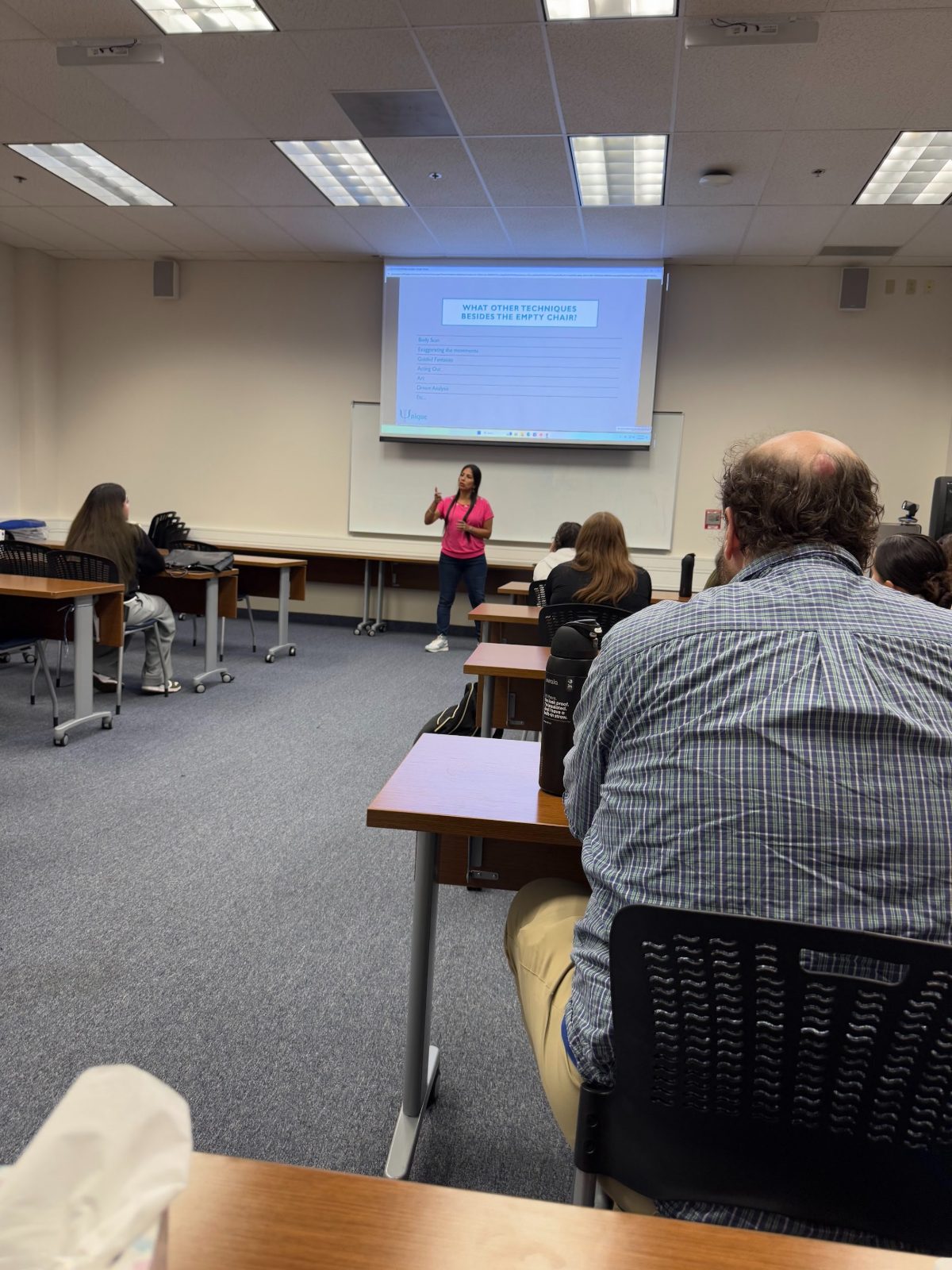 Clinicians at one of Carmen's Gestalt trainings